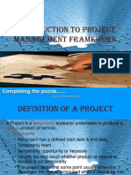 Introduction To Project Management