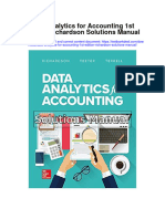 Instant Download Data Analytics For Accounting 1st Edition Richardson Solutions Manual PDF Full Chapter