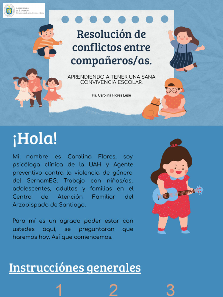 Resolución de Conflictos Escolares | PDF | Empatía | Las emociones