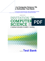 Instant Download Invitation To Computer Science 7th Edition Schneider Test Bank PDF Full Chapter