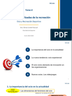 Tema 6 - Áreas Especializadas de La Recreación