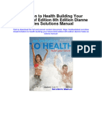 Instant Download Invitation To Health Building Your Future Brief Edition 8th Edition Dianne Hales Solutions Manual PDF Full Chapter