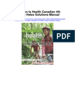 Instant Download Invitation To Health Canadian 4th Edition Hales Solutions Manual PDF Full Chapter