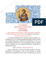 Acatistul Sfântului Mucenic Sebastian (18 Decembrie)