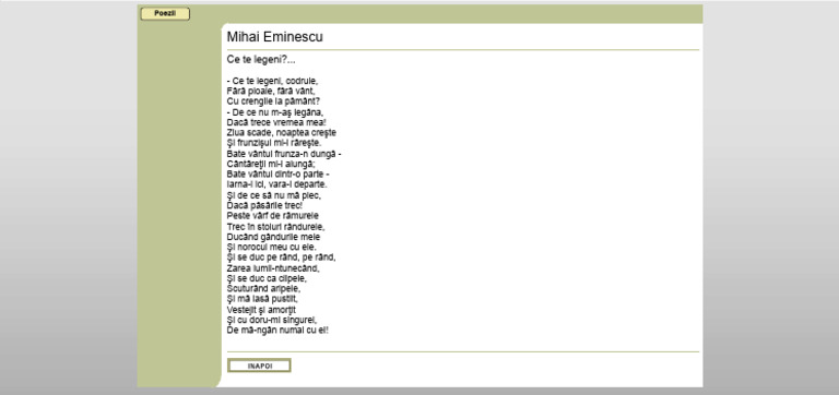 Ce Te Legeni | PDF