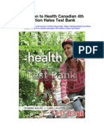 Invitation To Health Canadian 4th Edition Hales Test Bank