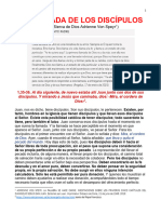 La Llamada de Los Discípulos Juan 1 35 42