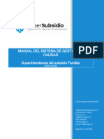 Manualdel Sistemade Gestionde Calidad Ve 1