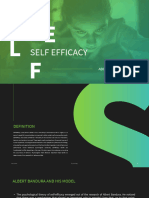 Self-Efficacy Theory