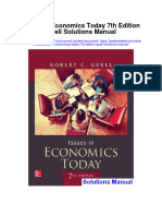 Instant Download Issues in Economics Today 7th Edition Guell Solutions Manual PDF Full Chapter