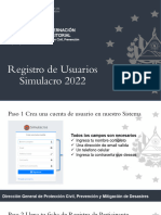Simulacro Nacional 2022 - Inscripción de Instituciones - 13sep22