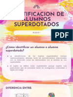 Identificación Del Superdotado