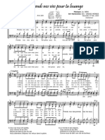 (Free Scores - Com) - Prends Nos Vies Pour Louange Offertoire 196780