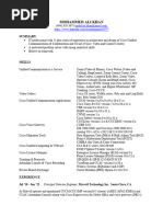 Mohammed Ali Khan Resume