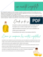 Plantilla para Formular Aceite Vegetal