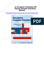 Instant Download Descriptive Inorganic Chemistry 6th Edition Rayner Canham Solutions Manual PDF Full Chapter