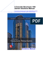 Instant Download Design of Concrete Structures 15th Edition Darwin Solutions Manual PDF Full Chapter