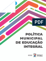 Política Municipal de Educação Integral