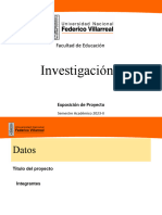 Exposición Proyecto