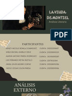 Analisis Literario (La Viuda de Montiel)