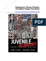 Instant Download Juvenile Delinquency Theory Practice and Law 11th Edition Siegel Test Bank PDF Full Chapter