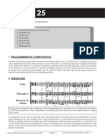 Tema 25. Procesos Compositivos