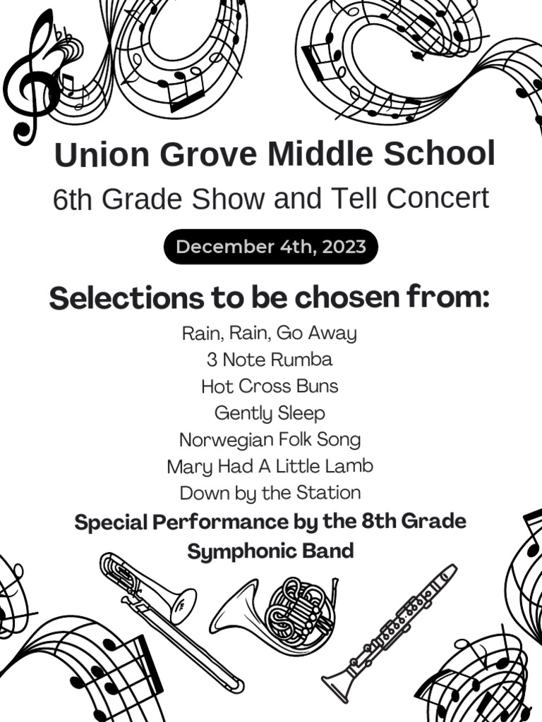 6th Grade Program | PDF