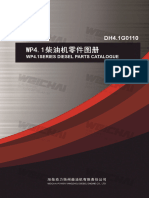 Catalogo Motor Weichai Xt870 Br Wp4.1g100e311,订货号：Dh4.1g0110