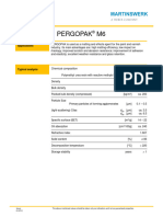 Pergopak M6 Matting and Effect Agent Technical Data Sheet