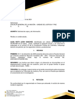 Solicitud de Información Alba Leon Sanchez