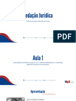 Redação Jurídica - Parte 1