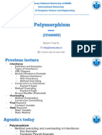 Lecture 6 - Polymorphism - 2
