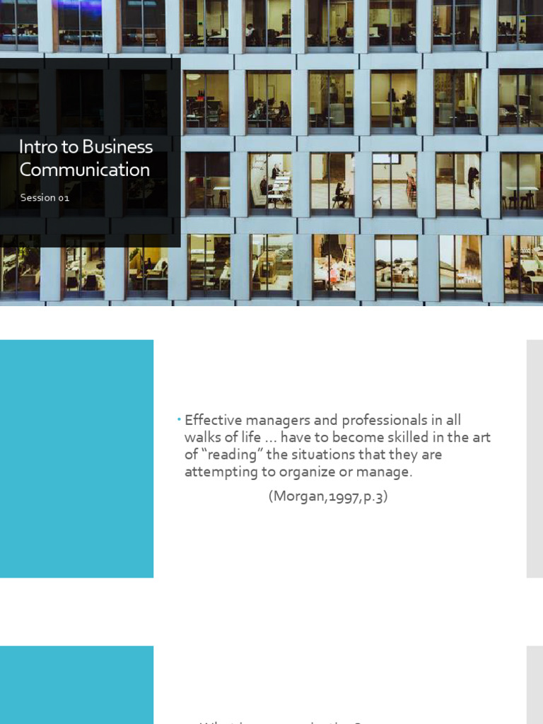 Introduction To Business Communication | PDF | Communication | Credibility