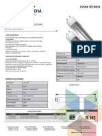 1k-Alld20t8c-Tubo Led T8 20W Licht Ligthing Clear