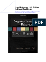 Instant Download Organizational Behavior 13th Edition Hellriegel Test Bank PDF Full Chapter