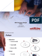 Belt Conveyor Design - Pulleys