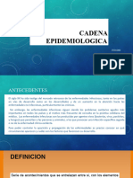 Cadena Epidemiologica