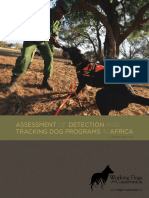 Assessment of Detection and Tracking Dog Programs in Africa