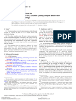 Flexural Strength of Concrete (Using Simple Beam With Third-Point Loading)