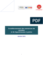 Conditionnement Des Semences Des Céréales Légumineuses