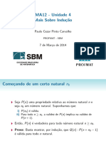 Aula 1 - Resumo 4 - O Método Da Indução