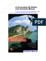 Instant Download Survey of Accounting 4th Edition Edmonds Solutions Manual PDF Full Chapter