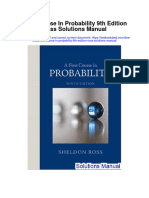 Instant Download First Course in Probability 9th Edition Ross Solutions Manual PDF Full Chapter