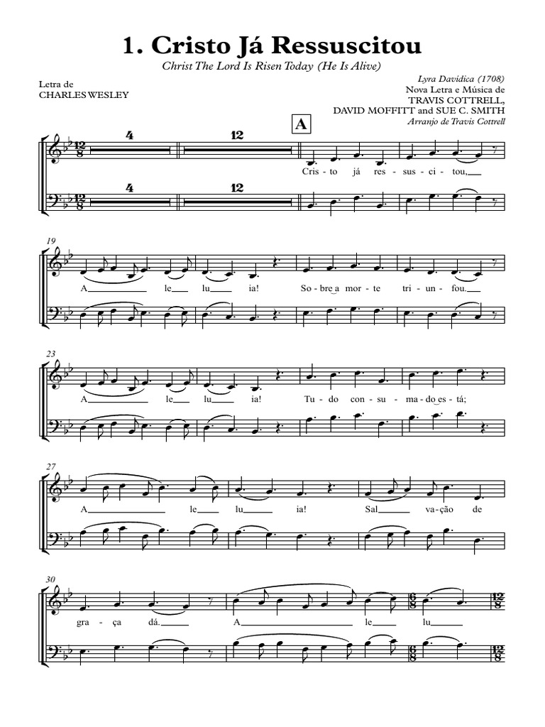 01 - Cristo Já Ressuscitou - Vocal | PDF