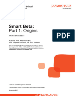 What Is Smart Beta Cass Business School Invesco Powershares Part 1 Nov 2015