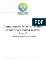 3° Comprension Lectora Mama Condorina y Mama Suaves Lanas pr2r8w