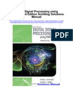 Instant Download Digital Signal Processing Using Matlab 3rd Edition Schilling Solutions Manual PDF Full Chapter