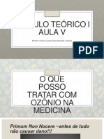 MODULO I AULA V - Indicações e Contraindicações