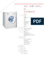 Gorenje WA50060 BROCHURE