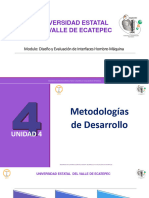 Unidad 4.3 Metodologías de Diseño